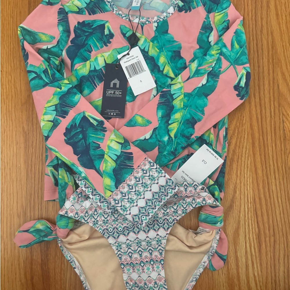 Cabana Life Rashguard & Bottom NWT (2 available)